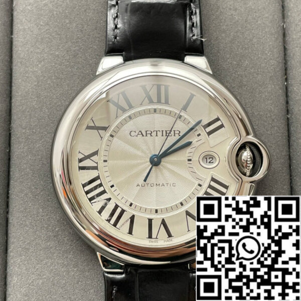 Ballon Bleu De Cartier 42MM WSBB0026 1:1 Best Edition AF Factory White Dial