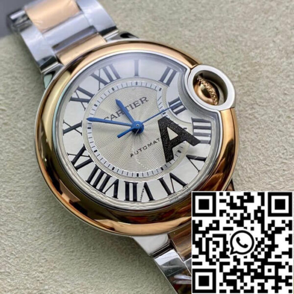 Ballon Bleu De Cartier W2BB0023 33MM 1:1 Best Edition V6 Factory Rose Gold