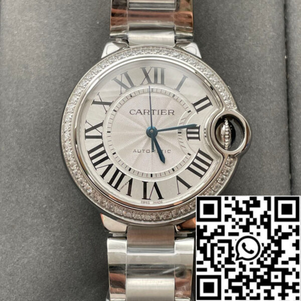 Ballon Bleu De Cartier W4BB0016 33MM 1:1 Best Edition AF Factory White Dial