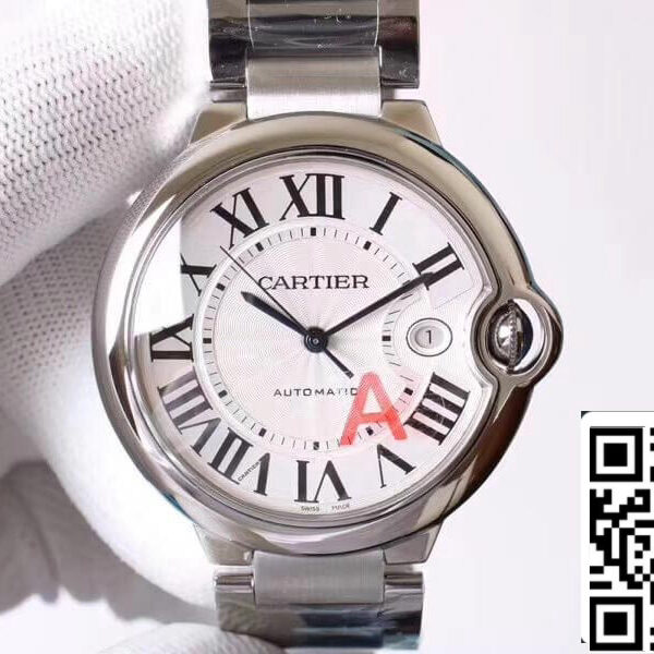 Ballon Bleu De Cartier W69012Z4 1:1 Best Edition V6 Factory Silver Dial