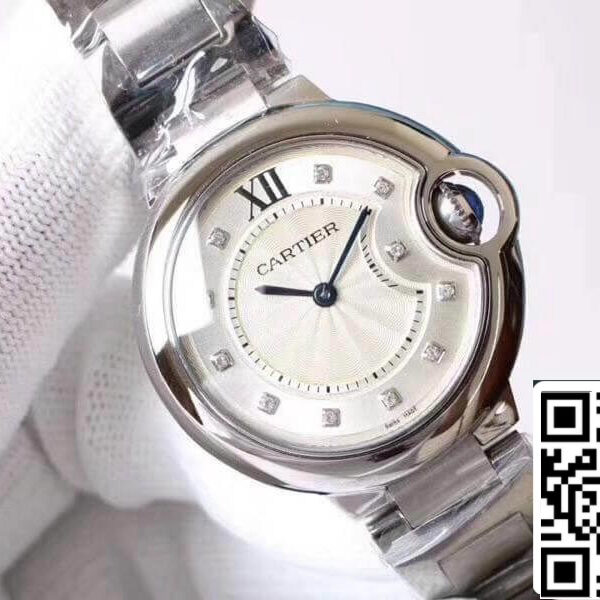 Ballon Bleu De Cartier WE9020 33mm V6 Factory 1:1 Best Edition Swiss ETA076