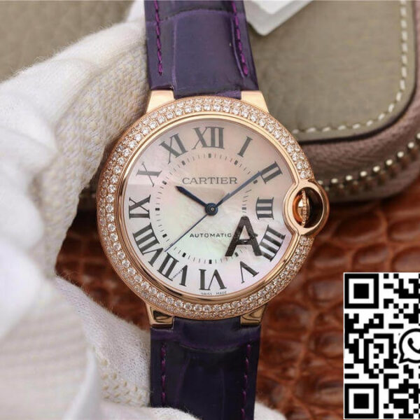 Ballon Bleu De Cartier WE902066 1:1 Best Edition V6 Factory V4 Rose Gold