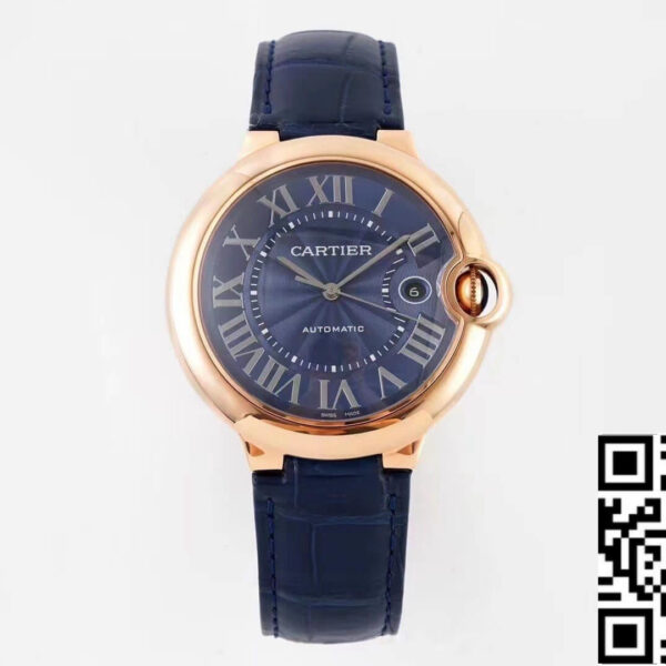 Ballon Bleu De Cartier WGBB0036 42MM 1:1 Best Edition AF Factory Rose Gold Case