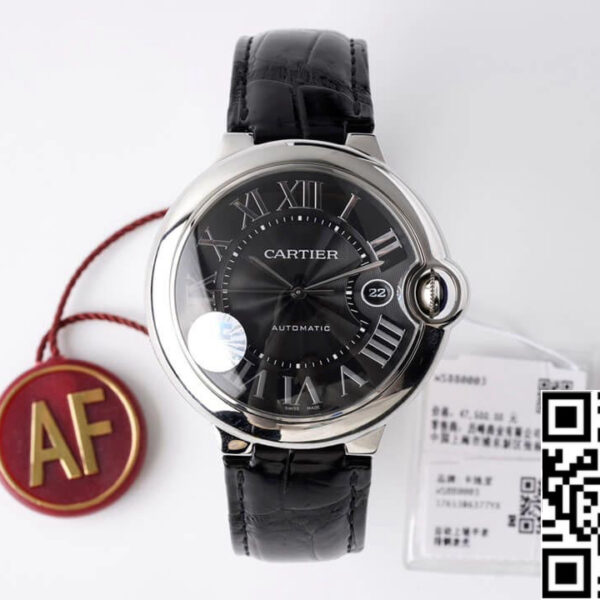 Ballon Bleu De Cartier WSBB0003 42MM 1:1 Best Edition AF Factory Black Dial