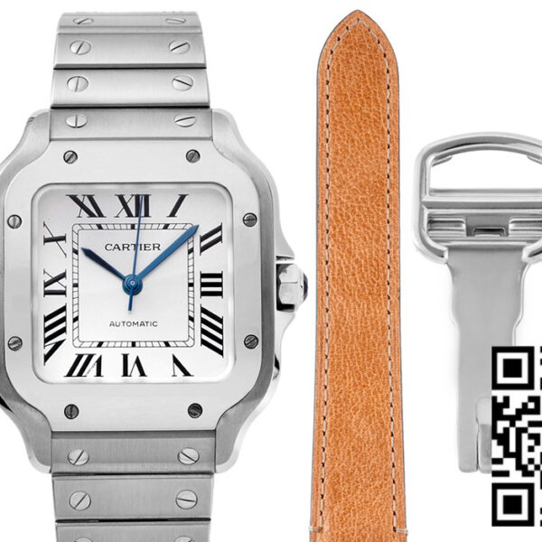 Cartier Santos De Cartier WSSA0010 1:1 Best Clone 35.1 mm BV Factory Stainless Steel