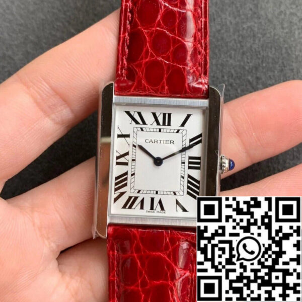 Cartier Tank W5200005 1:1 Best Edition K11 Factory White Dial