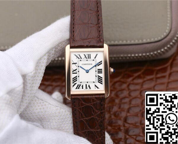 Cartier Tank W5200025 1:1 Best Edition K11 Factory Rose Gold