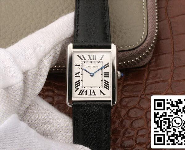 Cartier Tank WSTA0028 1:1 Best Edition K11 Factory White Dial