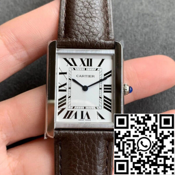 Cartier Tank WSTA0030 1:1 Best Edition K11 Factory White Dial