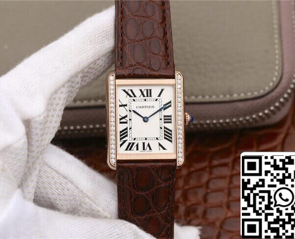 Cartier Tank WT200005 1:1 Best Edition K11 Factory White Dial