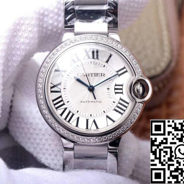 Cartier Ballon Bleu W4BB0017 1:1 Best Edition V6 Factory White Dial Swiss Movement