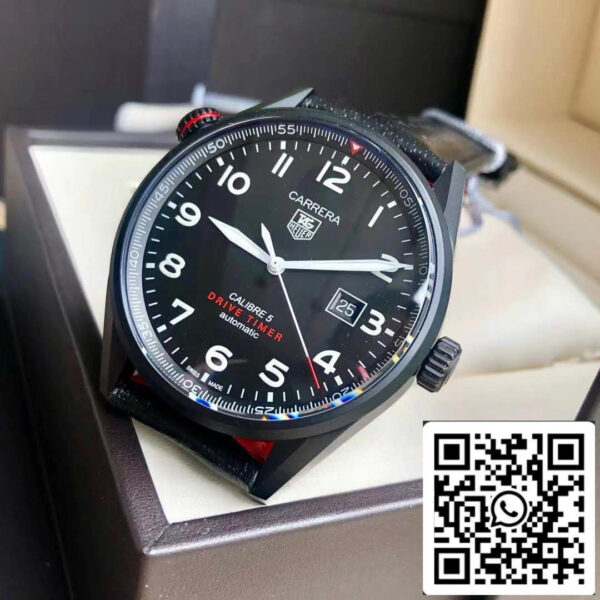 TAG Heuer Carrera Drive Timer WAR2A80 Swiss Original Movement