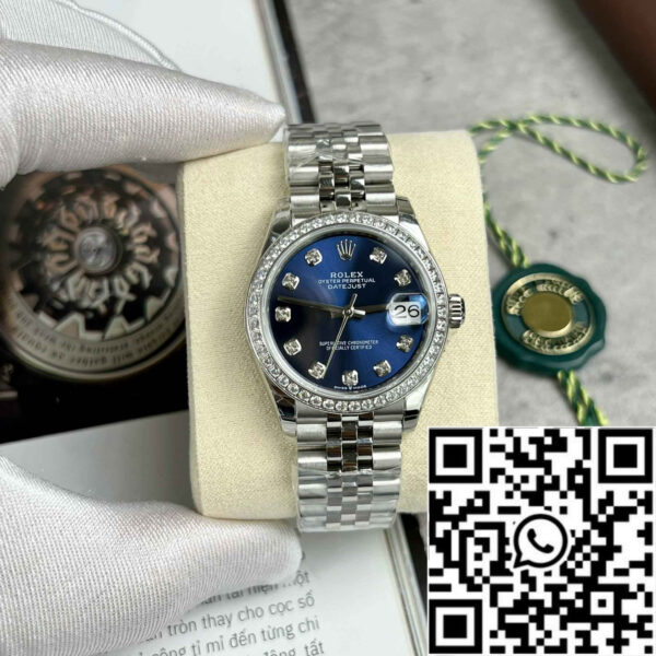 Replica Rolex Datejust M126284RBR-0029 Oystersteel 31mm EW Factory