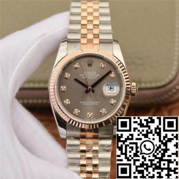 Rolex Datejust 116231 1:1 Best Edition GM Factory Diamond-set Dial