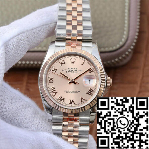 Rolex Datejust 116231 36MM 1:1 Best Edition GM Factory Pink Dial