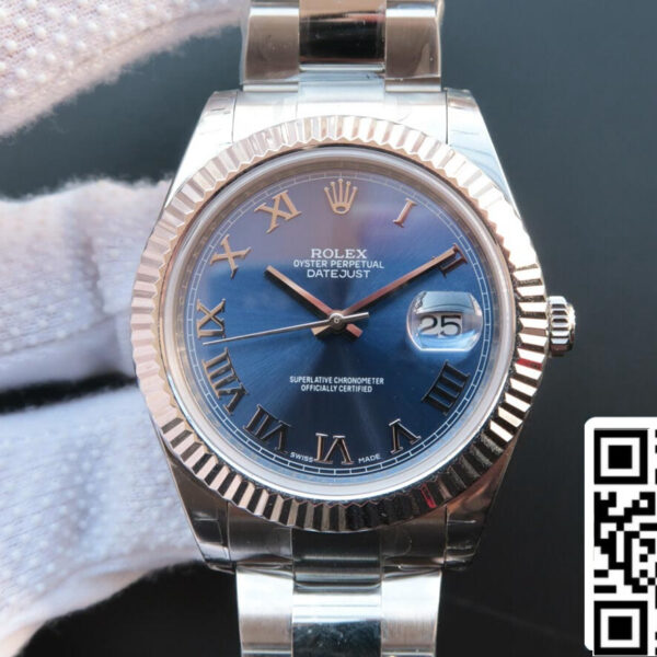 Rolex Datejust 116334 41MM 1:1 Best Edition EW Factory Blue Dial