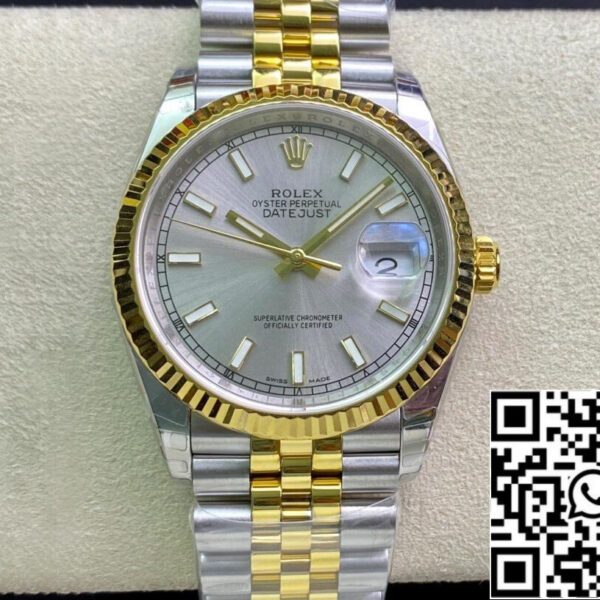 Rolex Datejust 126233 36MM 1:1 Best Edition EW Factory Yellow Gold