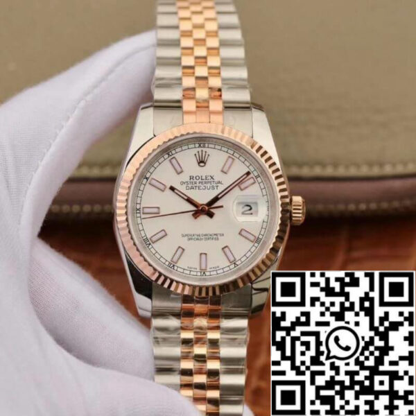 Rolex Datejust  126233 36mm GM Factory 1:1 Best Edition 18K Gold Wrapped Swiss ETA3135