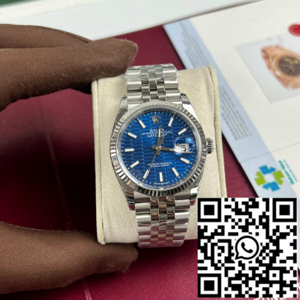 Rolex Datejust 126234 3d dial1:1 Best Edition EW Factory Blue Dial