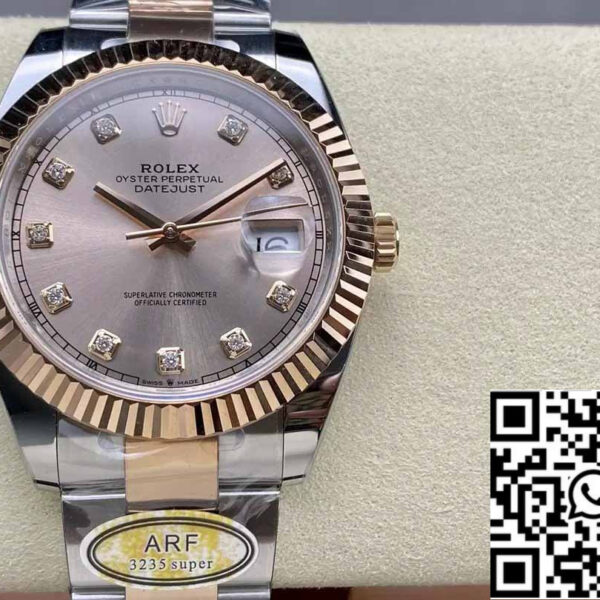 Rolex Datejust 126331-0007 ARF Factory 1:1 Best Edition electroplated with 18k gold