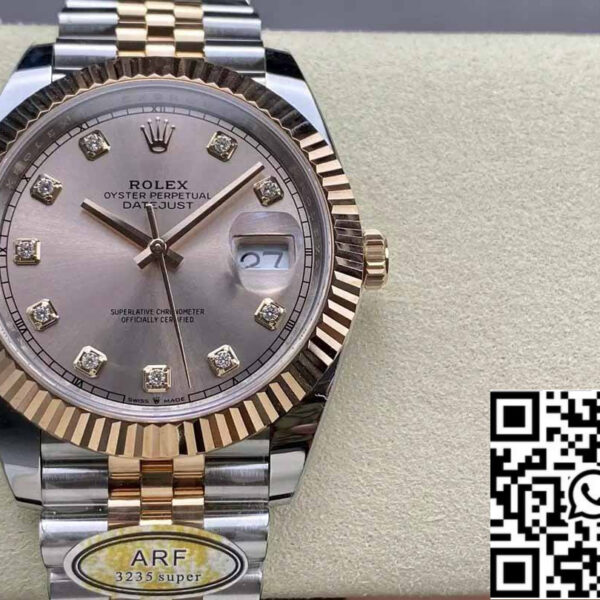 Rolex Datejust 126331-001 ARF Factory 1:1 Best Edition electroplated with 18k gold