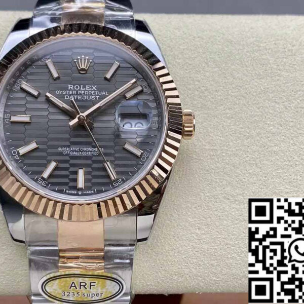 Rolex Datejust 126331-0019 Oyster Strap ARF Factory 1:1 Best Edition electroplated with 18k gold
