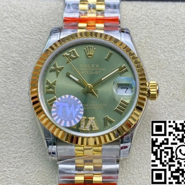 Rolex Datejust 178273 31MM 1:1 Best Edition TW Factory Green Dial