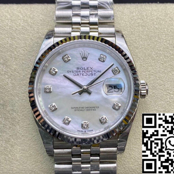 Rolex Datejust 178384-NG-63160 31MM 1:1 Best Edition EW Factory Silvery White Dial