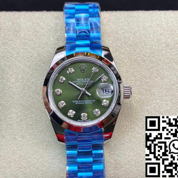 Rolex Datejust 28MM 1:1 Best Edition BP Factory Green Dial