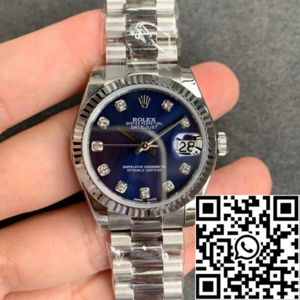 Rolex Datejust 31MM 1:1 Best Edition GS Factory Blue Dial
