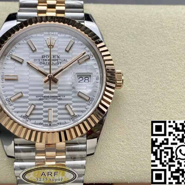 Rolex Datejust 41 126331 Jubilee Strap ARF Factory 1:1 Best Edition electroplated with 18k gold