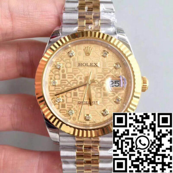 Rolex Datejust 41 126333-0003 EW Factory 1:1 Best Edition Swiss ETA3235 904L stainless steel Jubilee bracelet