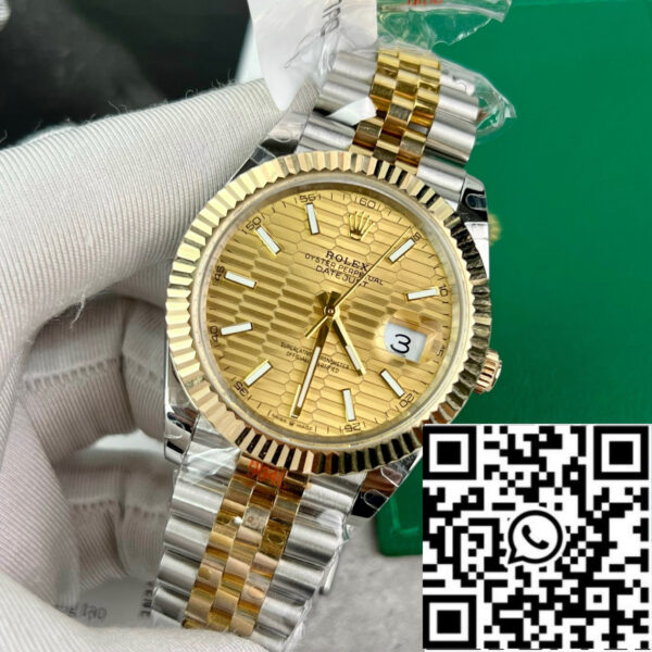 Rolex Datejust 41 126333-0022 Best 1:1 Edition 18K Gold Wrapped
