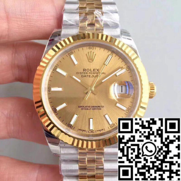 Rolex Datejust 41 126333 EW Factory 1:1 Best Edition Swiss ETA3235 904L Stainless Steel Jubilee Bracelet