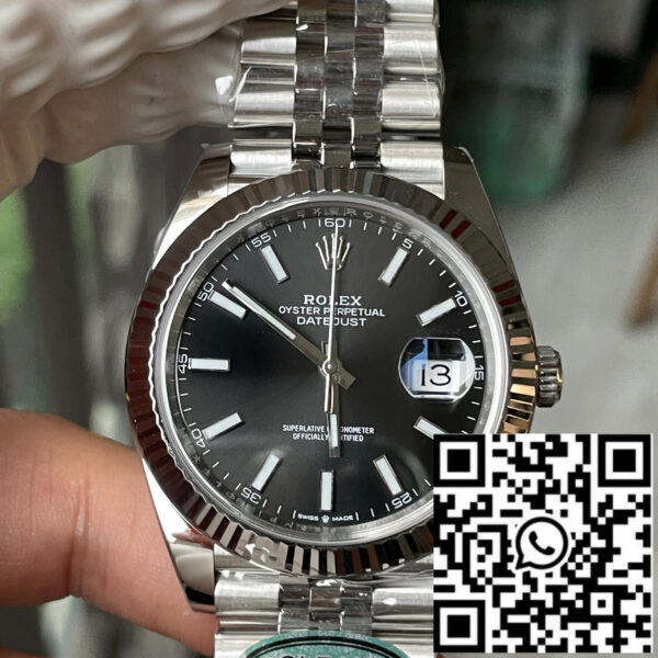 Rolex Datejust 41 mint M126334-0018 1:1 Best Edition Clean Factory Black Dial