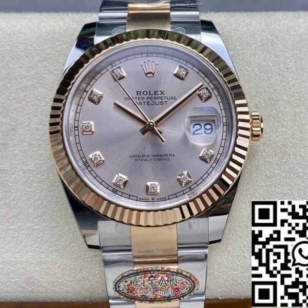 Rolex Datejust 41MM M126331-0007 1:1 Best Edition Clean Factory Diamond Dial