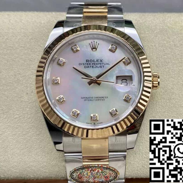 Rolex Datejust 41MM M126331-0013 1:1 Best Edition Clean Factory Diamond Dial