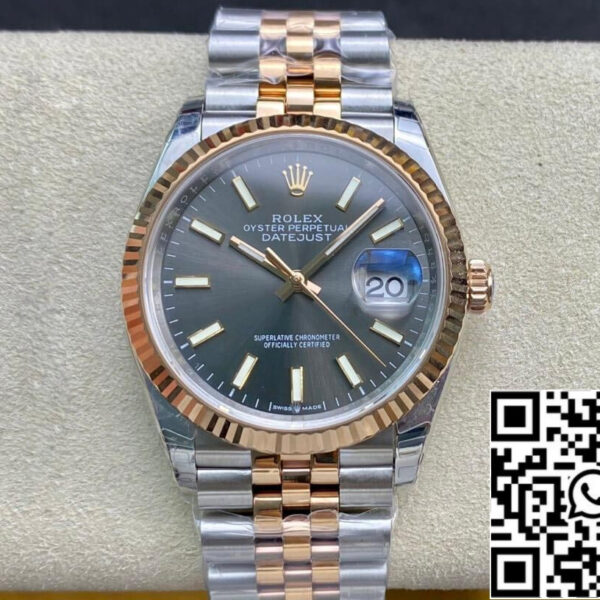 Rolex Datejust M126231-0013 1:1 Best Edition EW Factory Grey Dial