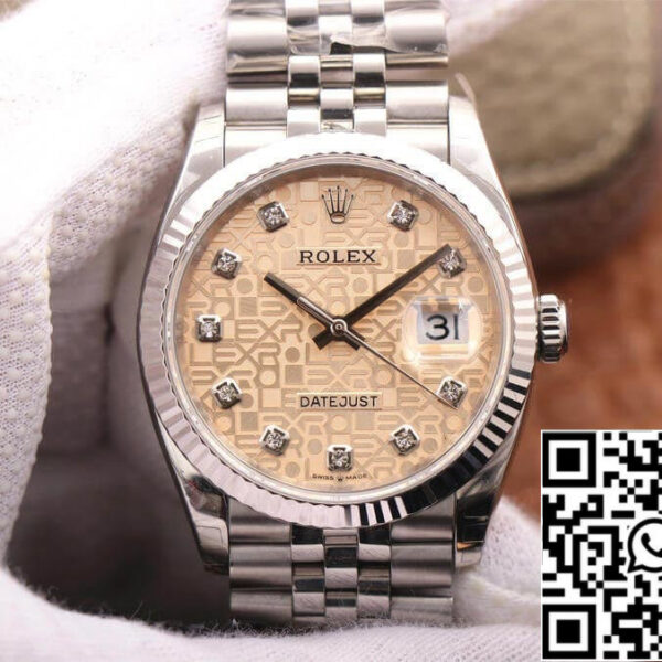 Rolex Datejust M126234-0023 1:1 Best Edition EW Factory Diamond Dial