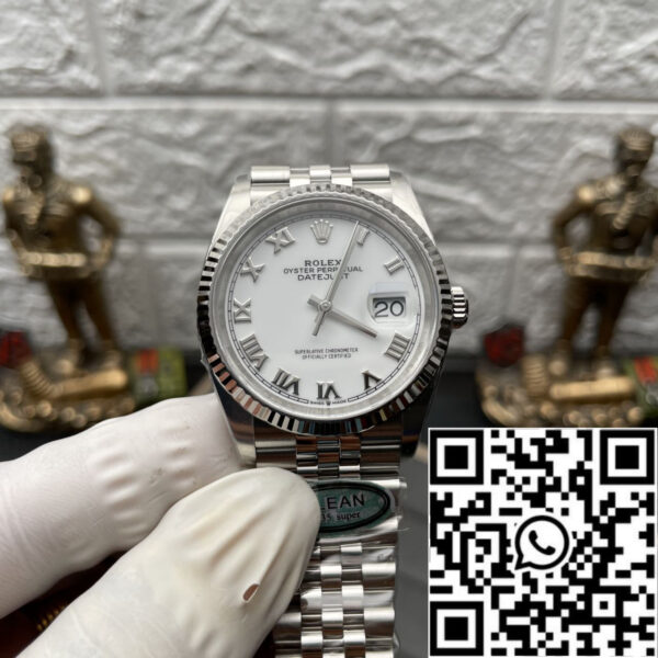Rolex Datejust M126234-0025 36MM 1:1 Best Edition Clean Factory Stainless Steel