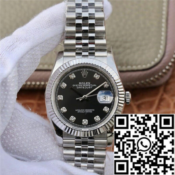 Rolex Datejust M126234-0027 1:1 Best Edition GM Factory Black Dial