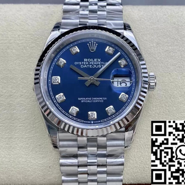 Rolex Datejust M126234-0037 36MM 1:1 Best Edition VS Factory Diamond Dial
