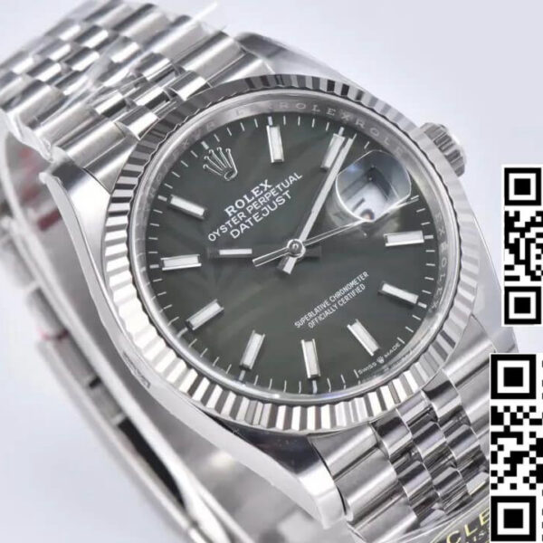 Rolex Datejust M126234-0047 36MM 1:1 Best Edition Clean Factory Green Dial