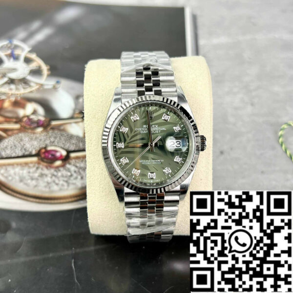 Rolex Datejust M126234-0055 36MM 1:1 Best Edition Clean Factory Green Dial