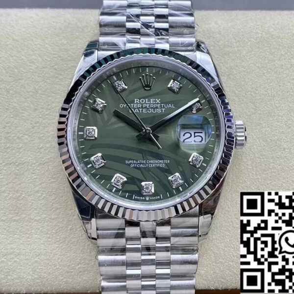 Rolex Datejust M126234-0055 36MM 1:1 Best Edition VS Factory Diamond Dial