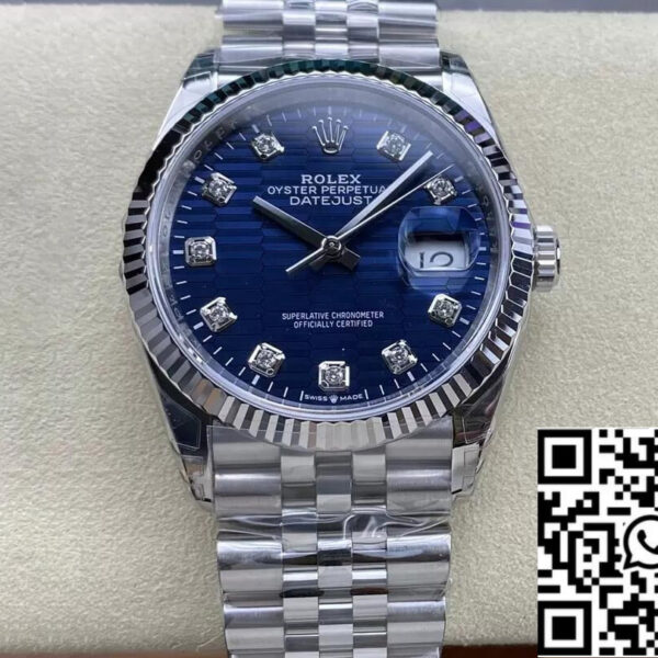 Rolex Datejust M126234-0057 36MM 1:1 Best Edition VS Factory Stainless Steel