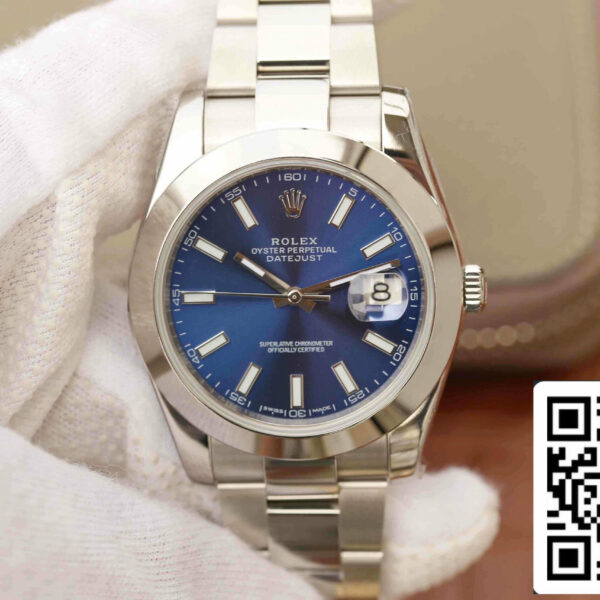 Rolex Datejust M126300-0001 1:1 Best Edition EW Factory Blue Dial