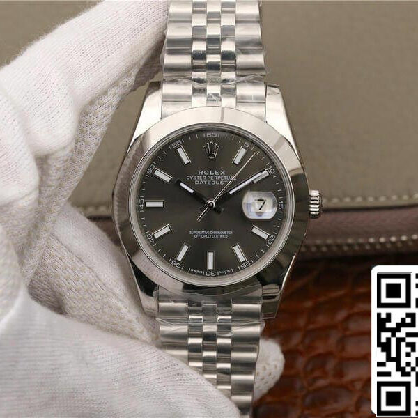 Rolex Datejust M126300-0008 1:1 Best Edition EW Factory Grey Dial