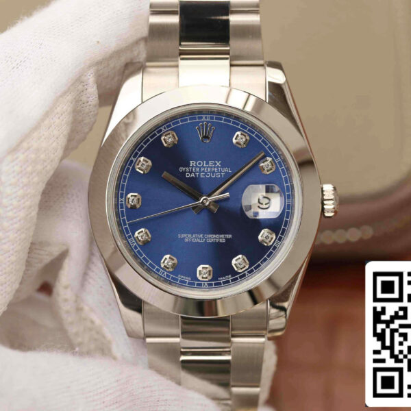 Rolex Datejust M126300 1:1 Best Edition EW Factory Blue Dial