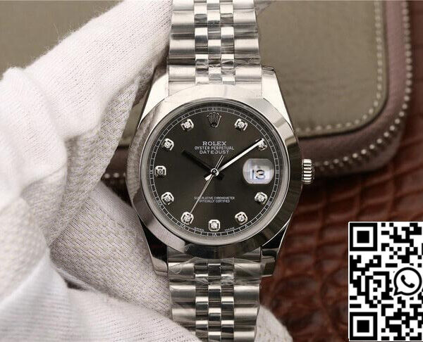 Rolex Datejust M126300 1:1 Best Edition EW Factory Grey Dial